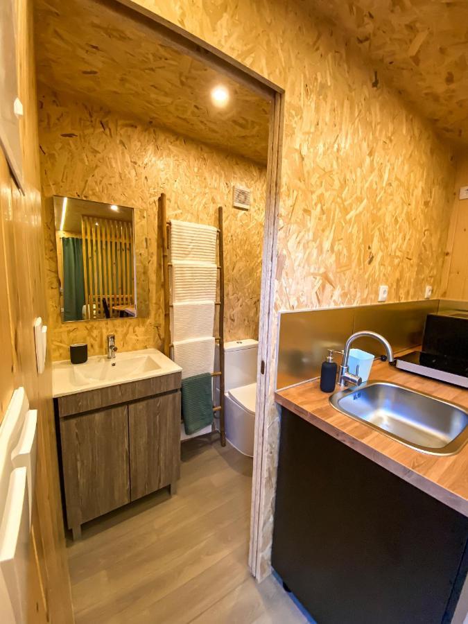 Bungalow Pichoses Geres Camping Rio Caldo Exteriör bild
