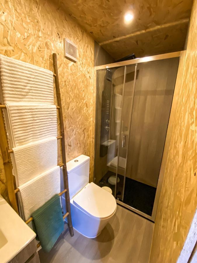 Bungalow Pichoses Geres Camping Rio Caldo Exteriör bild